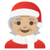 🧑🏼‍🎄 mx claus: medium-light skin tone display on Google